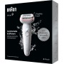 Braun Silk-épil 9 Silk·épil 9 40 pince(s) Or, Blanc