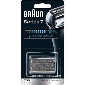 Braun - Combi-pack 70S - Láminas de recambio + portacuchillas para afeitadoras Series 7 y Pulsonic