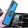 SORAKA Funda para Samsung Galaxy A50 con Anillo Funda TPU Suave Funda Samsung Galaxy A30s con Placa de Metal para Soporte