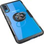 SORAKA Funda para Samsung Galaxy A50 con Anillo Funda TPU Suave Funda Samsung Galaxy A30s con Placa de Metal para Soporte