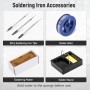 Juego de hierro soldado inalámbrico – USB Cordless Soldering Iron Kit, Daakro Rechargeable Portable Soldering Iron Iron Iron