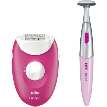Braun Epilierer Silk-épil 3-420 depiladora, Plástico, 2 Velocidades