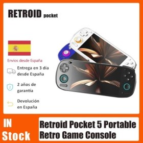 Consola de juegos retro portátil Retroid Pocket 5 ,RP5 con pantalla tá