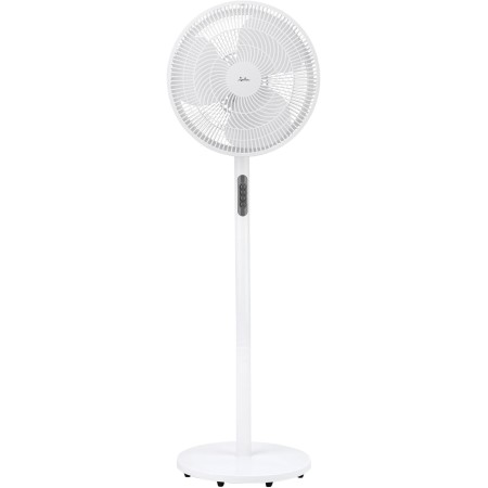 JATA JVVP3062 - Ventilador de Pie. Ventilador Oscilante con Mando. 50 W. 3 Aspas de 40 cm de diámetro. 3 Velocidades. Altura