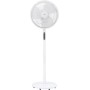 JATA JVVP3062 - Ventilador de Pie. Ventilador Oscilante con Mando. 50 W. 3 Aspas de 40 cm de diámetro. 3 Velocidades. Altura