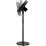 JATA JVVP3063 - Ventilador de Pie. Ventilador Oscilante con Mando. 50 W. 5 Aspas de 40 cm de diámetro. 3 Velocidades. Altura