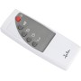 JATA JVVP3063 - Ventilador de Pie. Ventilador Oscilante con Mando. 50 W. 5 Aspas de 40 cm de diámetro. 3 Velocidades. Altura