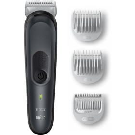 Braun Body Groomer Series 3 3350 - Maquinilla de afeitar corporal para pecho, axilas, ingles y más, incluye peines para longitud