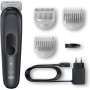 Braun Body Groomer Series 3 3350 - Maquinilla de afeitar corporal para pecho, axilas, ingles y más, incluye peines para longitud