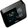 Braun Reloj Despertador Digital Snooze, Pantalla LCD Negativa, configuración rápida, Alarma Crescendo Beep en Negro, Modelo