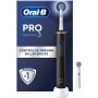 Oral-B Pro 3 3000 Cepillo de Dientes Eléctrico con Mango Recargable y 2 Cabezales, Diseñado Por Braun - Blanco y Negro
