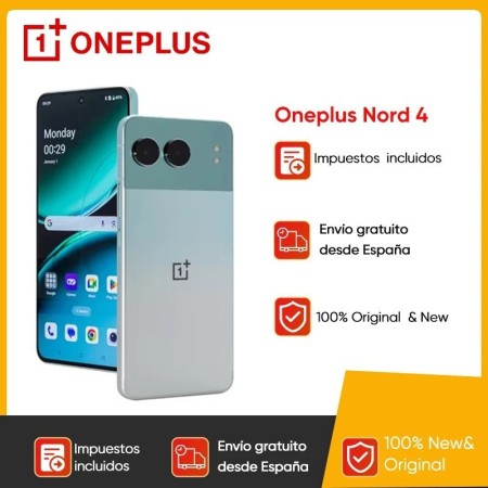 5G OnePlus Nord 4 Smartphone 100W carga rápida Snapdragon 7 Gen 3 6,74