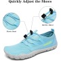 SAGUARO Zapatillas de Agua para Hombre Mujer Secado Rápido Escarpines Transpirable Antideslizantes Zapatos de Playa, GR.35-48
