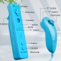OSTENT El sensor de movimiento del mando a distancia con cable Nunchuck + Combo compatible para la consola Nintendo Wii Color