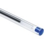 Bic Cristal Original Bolígrafos - Blíster de 5 Unidad, Espunta Media (1.0 mm), Color Azul