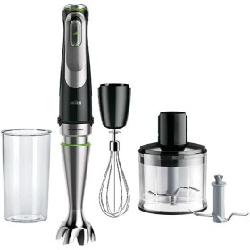 Braun MultiQuick 9 Batidora de mano, batidora de mano, procesador de alimentos XL, tecnología Active PowerDrive, Chopper 500 ml,