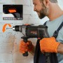 DOVAMAN Taladro Percutor con Cable de 850W y Portabrocas Metálico de 13mm – Velocidad Variable 0–3000 RPM – Para Hormigón,