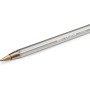 BIC Cristal Fun bolígrafos Punta Ancha (1,6 mm) – Turquesa, Caja de 20 unidades