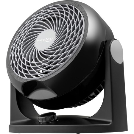 Iris Ohyama Woozoo, 23m², Ventilador de mesa, Azul, 3 velocidades, Silencioso, Potente,Escritorio, Portátil, Sobremesa, Table