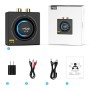 YMOO Receptor Bluetooth 5.3 HiFi Audio con RCA y 3,5mm Jack, Adaptador Bluetooth para Equipo de Música/Amplificador/Altavoz, 30M