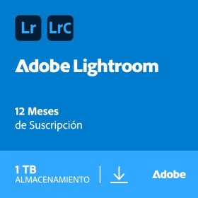 Adobe Lightroom incl. Lightroom Classic 1TB | Editor foto AI | 1 Año | PC/Mac | Descarga Digital