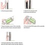 OSTENT Control remoto con sensor de movimiento + Combo Nunchuck con cable Compatible para consola Nintendo Wii Color rosa
