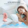 EasyAcc Ventilador de Mesa USB, Silencioso Recargable Ventiladores 4000mAh, Potente con 4 Velocidades, Mini Base Carga Rápida,