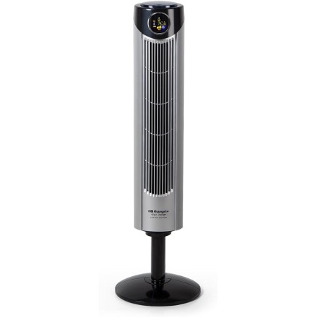 Orbegozo TWM 1015 - Ventilador de torre iónico, mando a distancia, 3 modos de ventilación, display digital, función