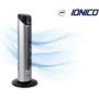 Orbegozo TWM 1015 - Ventilador de torre iónico, mando a distancia, 3 modos de ventilación, display digital, función