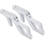 2 Piezas Zapper Gun para Wii Controller,TechKen Shooter para Wii Games Zapper Lightgun para Wii Gun Pistol Accessories