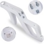 2 Piezas Zapper Gun para Wii Controller,TechKen Shooter para Wii Games Zapper Lightgun para Wii Gun Pistol Accessories