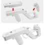 2 Piezas Zapper Gun para Wii Controller,TechKen Shooter para Wii Games Zapper Lightgun para Wii Gun Pistol Accessories
