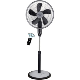 Orbegozo SF 0246 - Ventilador de pie, sobremesa o pared, temporizador, mando a distancia, 3 velocidades, 55 W, negro