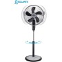 Orbegozo SF 0247 - Ventilador de pie, mando a distancia, 2 modos de funcionamiento, temporizador, 3 Velocidades de ventilación,