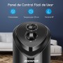 Aigostar Ventilador de Torre, Silencioso, 3 Velocidades, Oscilación de 85º, Temporizador 120 min, 82 cm de Alto, Diseño