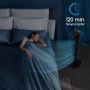 Aigostar Ventilador de Torre, Silencioso, 3 Velocidades, Oscilación de 85º, Temporizador 120 min, 82 cm de Alto, Diseño