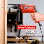 Casals - Taladro Atornillador Percutor 500W | 3000RPM | Portabrocas 13mm | Capacidad Máxima Perforación 10mm Acero / 24mm Madera