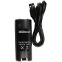 OSTENT 3600mAh Batería Recargable Cable de Carga para Nintendo Wii Mando a Distancia - Blanco