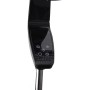 Bastilipo - Ventilador de pie con mando a distancia, 50W, base redonda, gama premium, modelo Coin Black