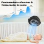 Ateroll 10000mAh Ventilador Pinza con Control Remoto,Ventilador Portátil Batería Recargable de 3 Velocidades con Temporizador y