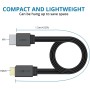 AUTOUTLET Wii Adaptador HDMI, 1080P/720P Wii a HDMI Adaptador de HDMI Longitud de 150cm Integrado y diseño de Cable HDMI, Plug