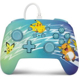 Mando con cable mejorado PowerA para Nintendo Switch - Evolución de Pikachu