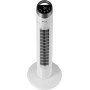 TecTake® Ventilador de Torre Silencioso, 110 cm, con Panel de Control LED, Tres Velocidades y Modos, Rotación y Temporizador,