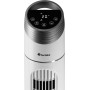 TecTake® Ventilador de Torre Silencioso, 110 cm, con Panel de Control LED, Tres Velocidades y Modos, Rotación y Temporizador,