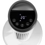 TecTake® Ventilador de Torre Silencioso, 110 cm, con Panel de Control LED, Tres Velocidades y Modos, Rotación y Temporizador,