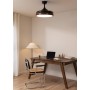 CREATE / WIND CLEAR M/Ventilador de techo con luz madera oscura con mando / 40W, Ø108 cm, temporizador, 6 velocidades, aspas