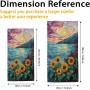 Toalla de playa de girasol vibrante, toalla de baño de microfibra floral colorida, secado rápido, suave, absorbente, sin arena,