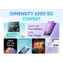realme 14T Smartphone 5g, 8+256GB,Batería 5260 mAh,Procesador Dimensity 6300,IP69, Cámara de 50MP,Pantalla AMOLED para Esports