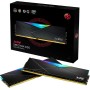 ADATA Módulo de memoria SPECTRIX D55 DDR4 RGB 3200 MHz 16GB (2x8GB), dual package , High Performance