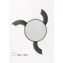 CREATE / WIND CLEAR S/Ventilador de techo con luz madera clara con mando y Wifi / 40W, Ø91 cm, temporizador, 6 velocidades,